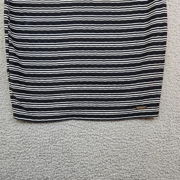 Superdry Black & White Striped Miami Stretch BodyCon Tank Dress sz 8. Summer - Picture 4 of 11
